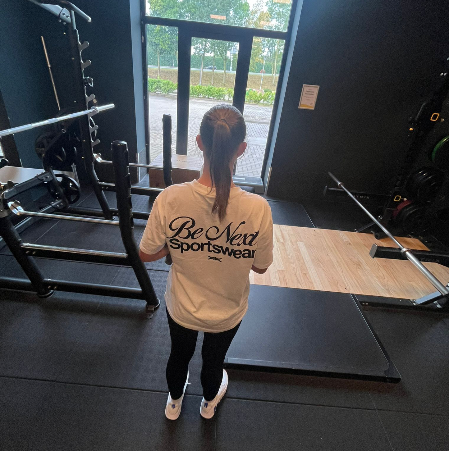 Training Oversized T-shirt - White BNS