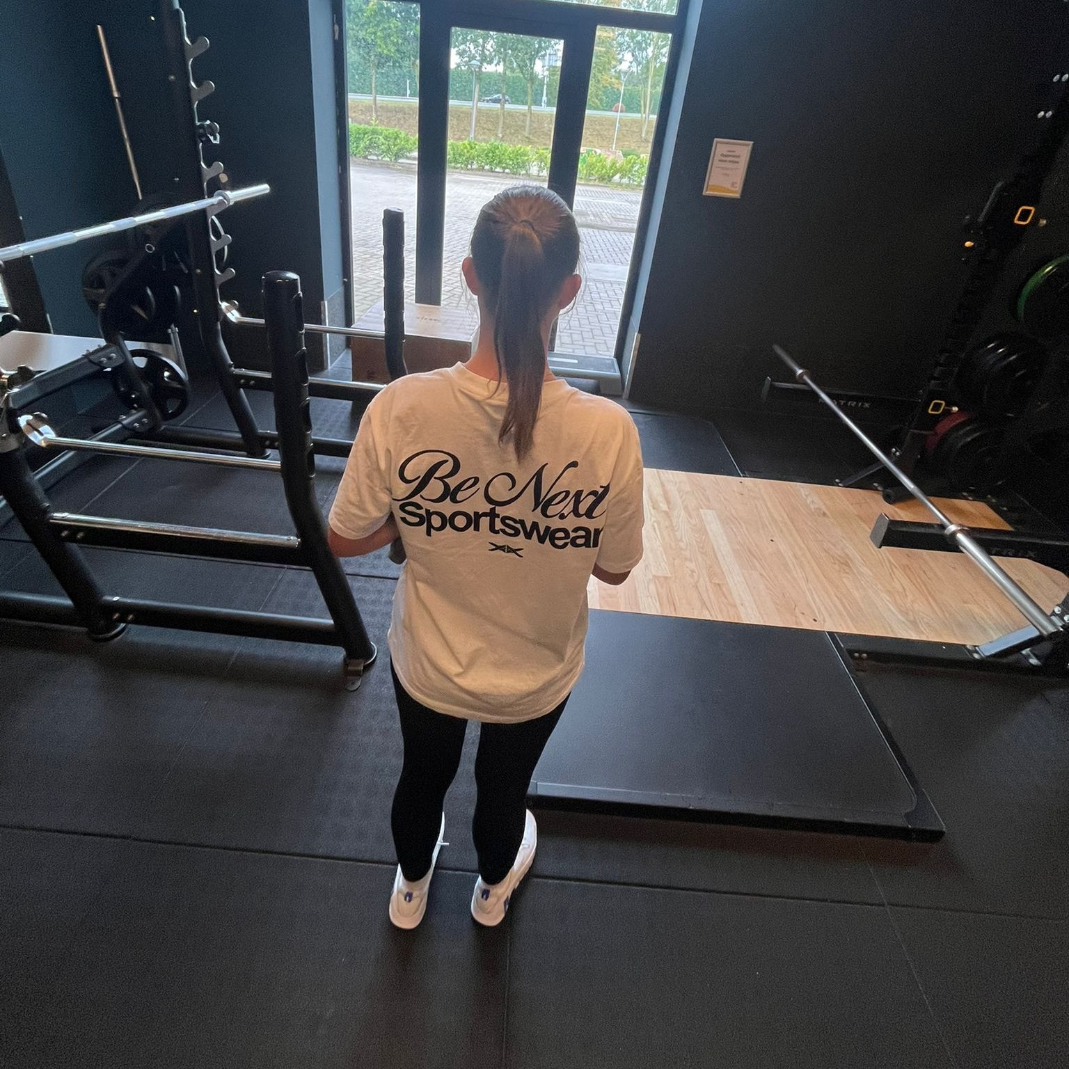 Training Oversized T-shirt - White BNS