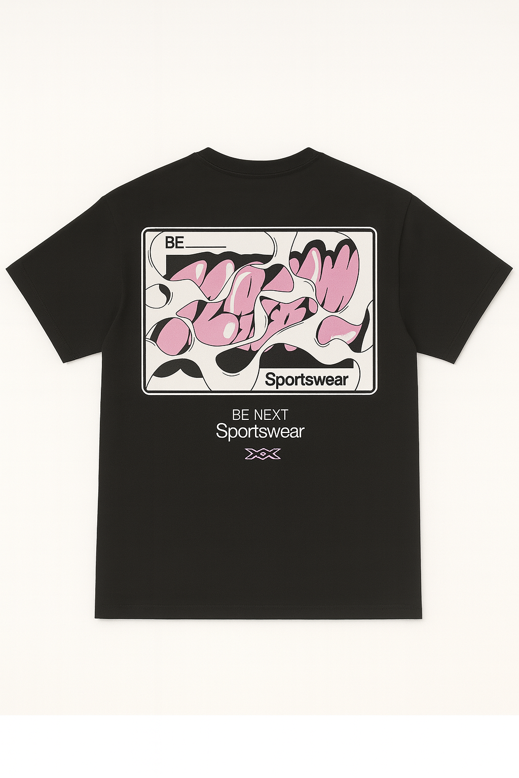 Training Oversized T-shirt - Black/Pink