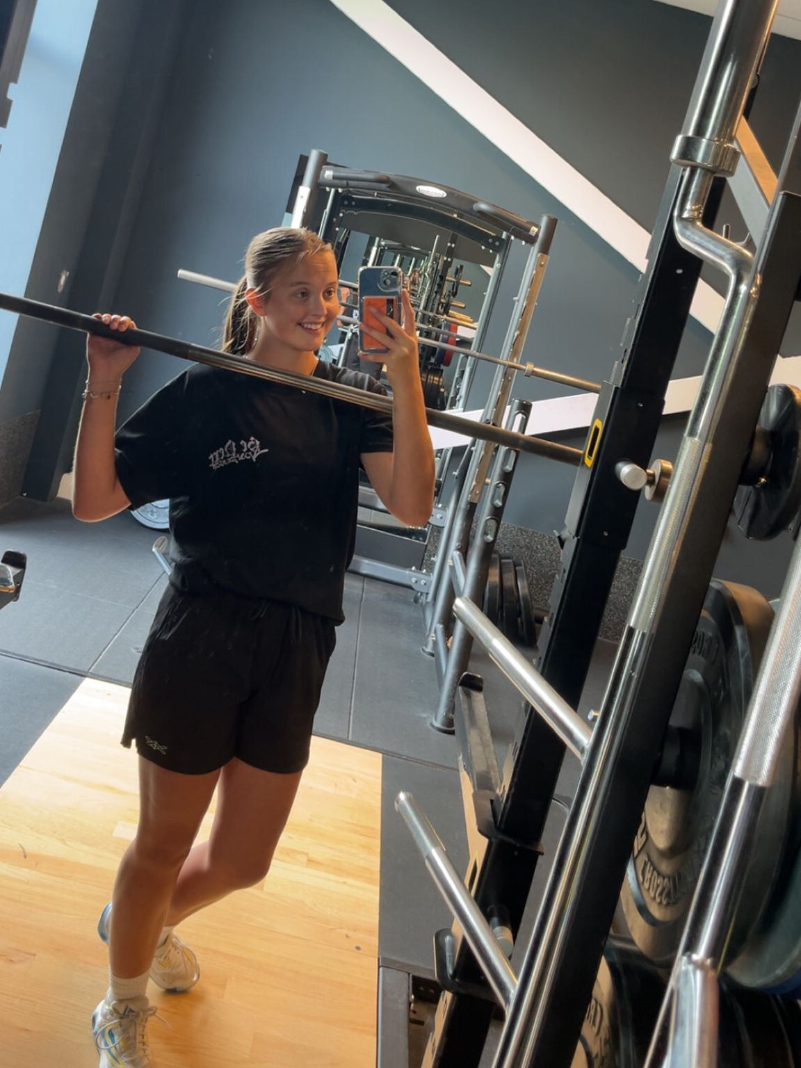 Training Oversized T-shirt - Black Graffiti