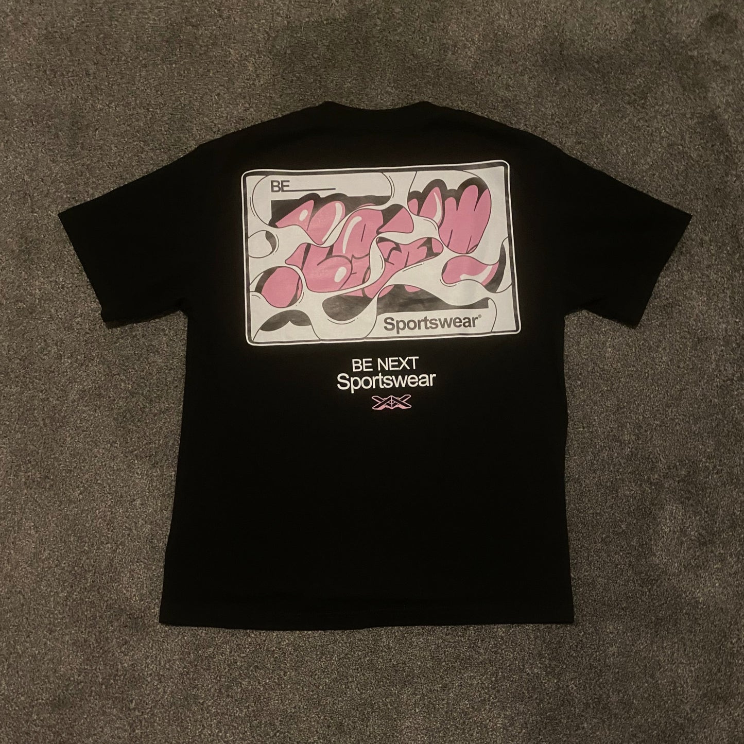 Training Oversized T-shirt - Black/Pink