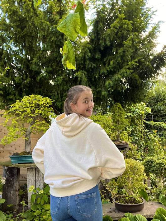 Hoodie beige
